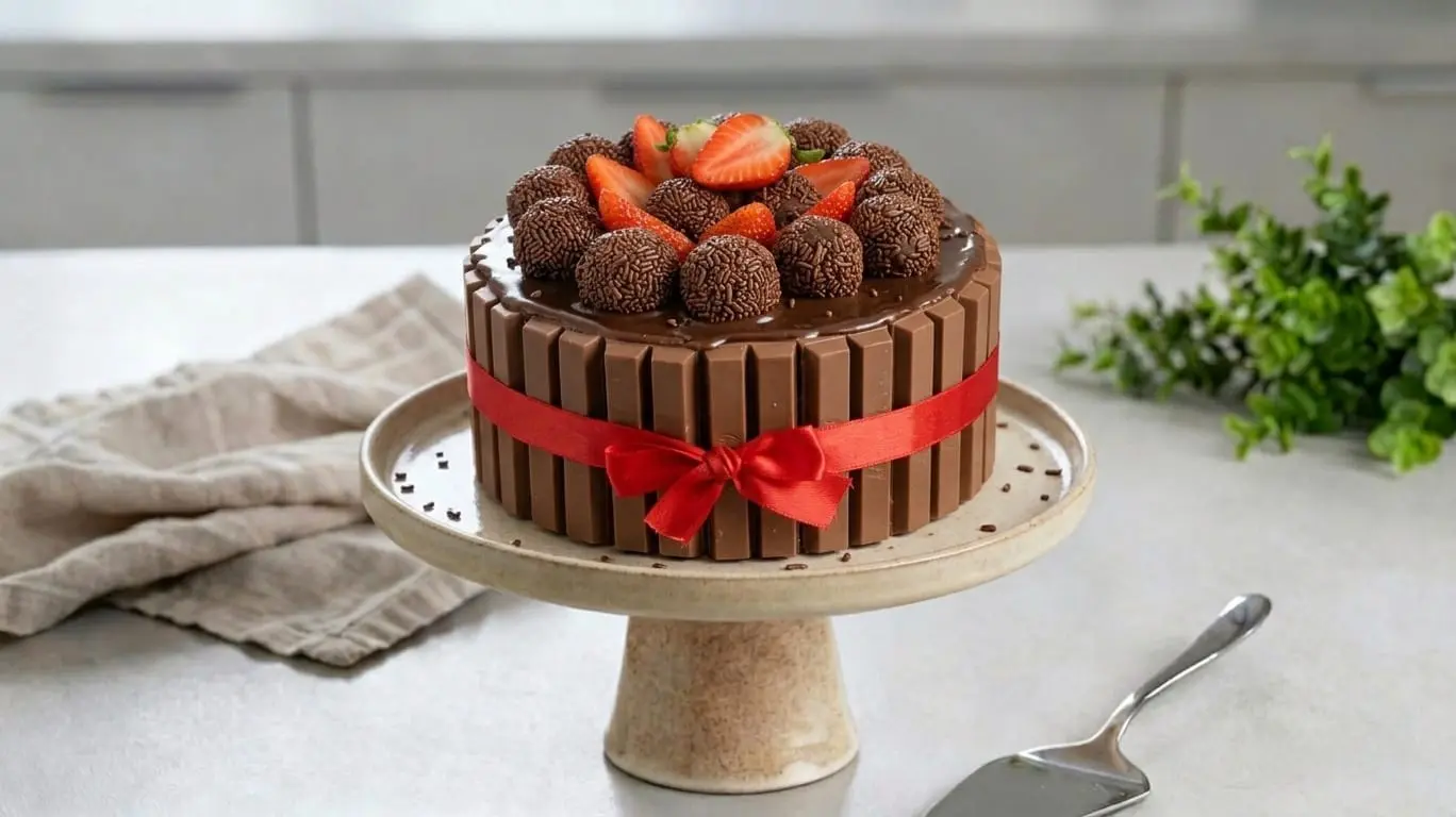 Kit Kat — confeitaria Bolos Diana, Criciúma SC